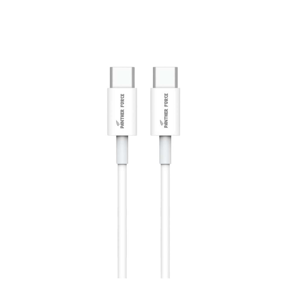 Panther Force C-C Cable Standard - PF191 - Extended Length for Convenient Charging & Syncing of Your Phone Panther Force C-C Cable Standard - PF191 - Extended Length for Convenient Charging & Syncing of Your Phone